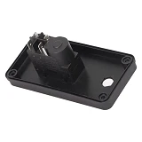 Пусковая электромагнитная кнопка Takel ESSB-132YC 5pin на панели желтая рамка
