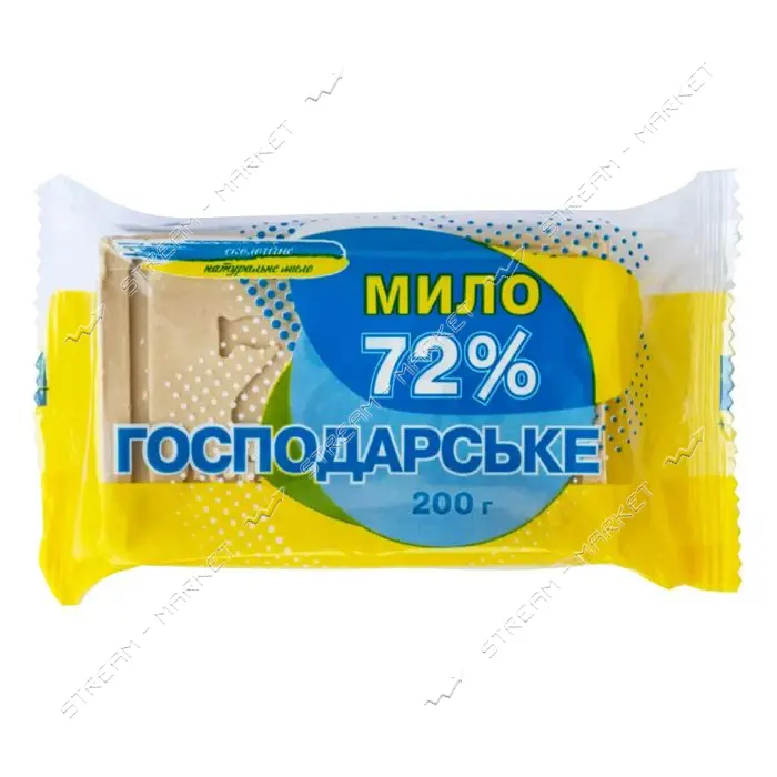 Хозяйственное мыло Любимое 72%  в упаковке 200г                                                     