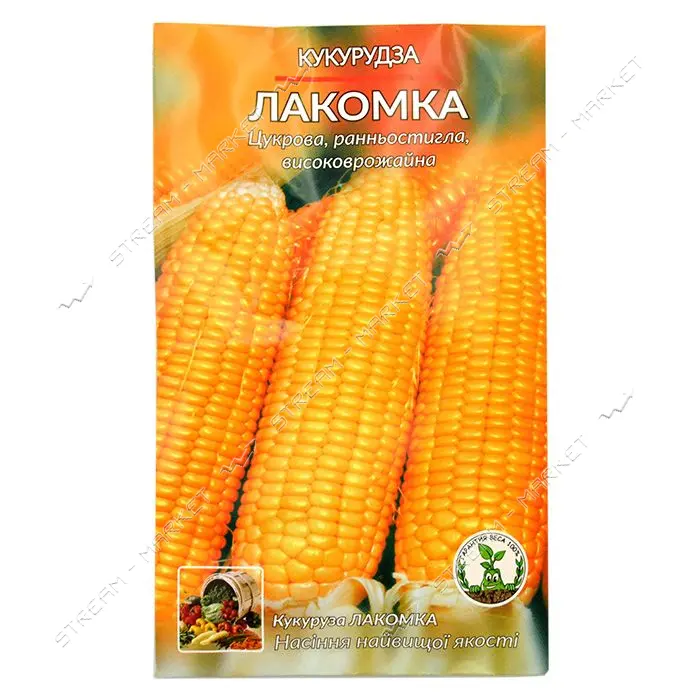 Семена кукурузы пакет 11x17см Лакомка 10г 10шт                                                      