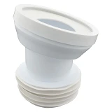 Фановая труба Extra Plast TG k 14жесткая выпуск d115мм угол 14 для подключения унитаза