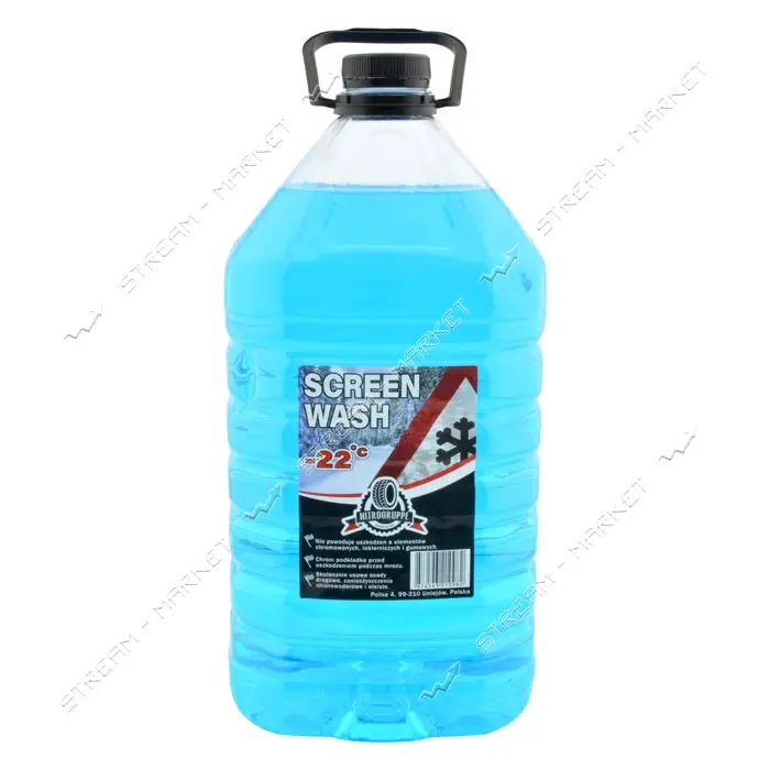Омыватель для стекла NitroX зимний -22 Bubble Gum 5л синий