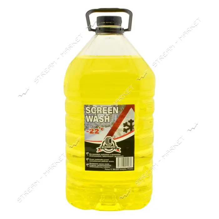 Омыватель для стекла NitroX зимний -22 Лимон 5л желтый                                              