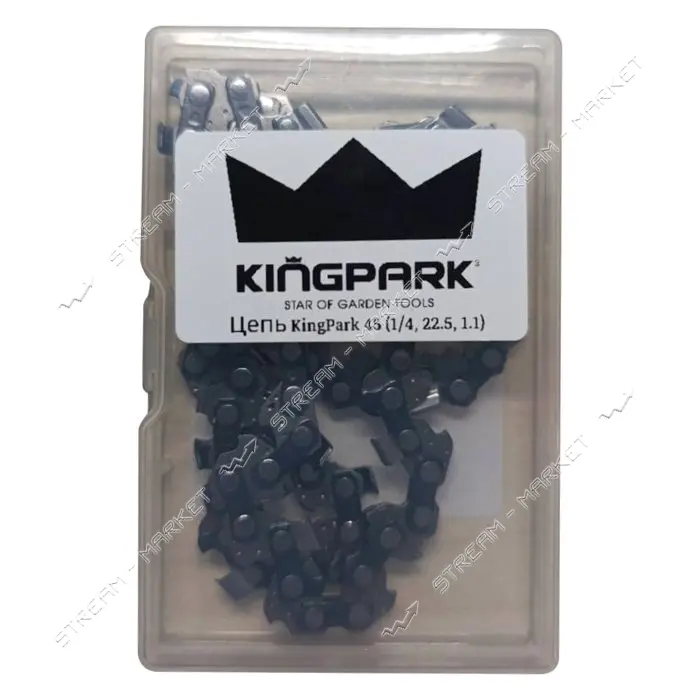 Цепь для бензопилы KingPak шаг 1/4 55 звеньев                                                       