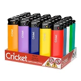 Зажигалка газовая Cricket кремниевая Стандарт 1х25шт оригинал