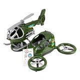 Игрушка ТехноК военный транспорт арт.8836 26х26х17см