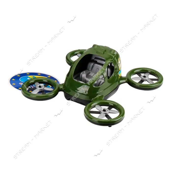 Игрушка ТехноК военный транспорт арт.8836 26х26х17см