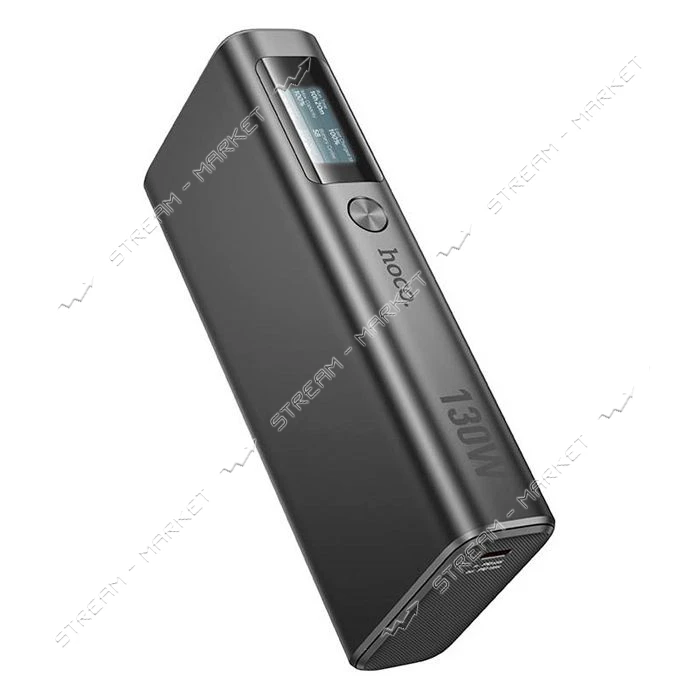 Портативное зарядное устройство Hoco Q17B Electric 130W 2 TypeC 1usbA 20000mah черный               
