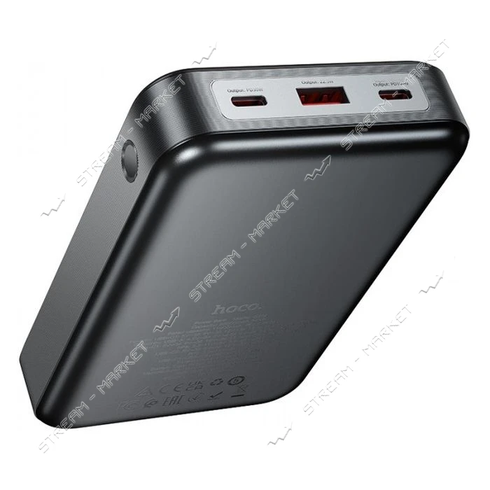 Портативное зарядное устройство Hoco Q30A Fast charge 130W 2 TypeC 1usbA 20000mah черный