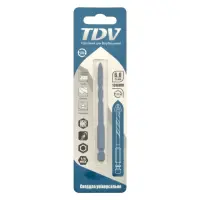 Сверло универсальное TDV по керамограниту кафелю бетону металу крестовое 6мм                        