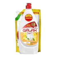 Набор Galax концентрированная жидкость для мытья посуды Лимон 950мл и FAMILY жидкое мыло киви манго 
