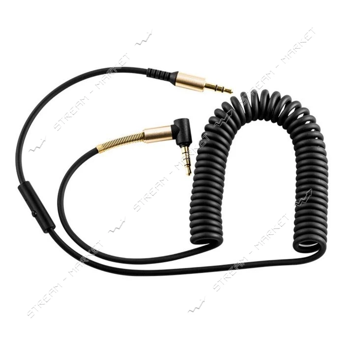 Кабель HOCO AUX UPA03 Noble sound series AUX audio 1М tarnish