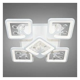 Люстра LED Diasha светодиодная 190Вт 12х60х60см 8157/4 плюс 4WH LED 3color dimmer белый