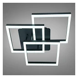 Люстра LED Diasha светодиодная 70Вт 13х42х42см MX11058/3S BK черный                                 