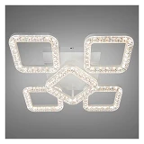 Люстра LED Diasha светодиодная 75Вт 13х42х42см MX4771/4 плюс 1S WH белый                            