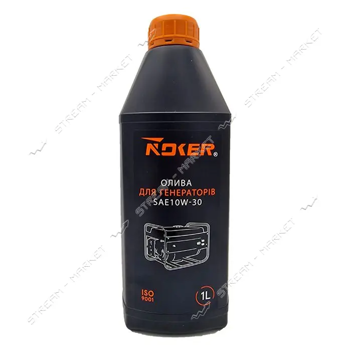 Масло Noker SAE 10W-30 4Т 1л четырехтактное для генераторов                                         