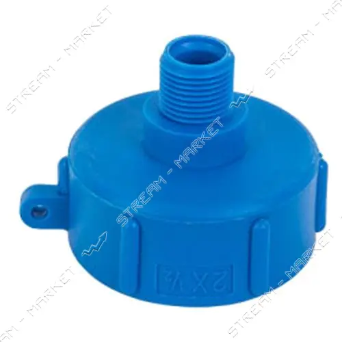 Переходник для крана еврокуба Bradas IBC РО S60x6/РЗ 1/2"                                           