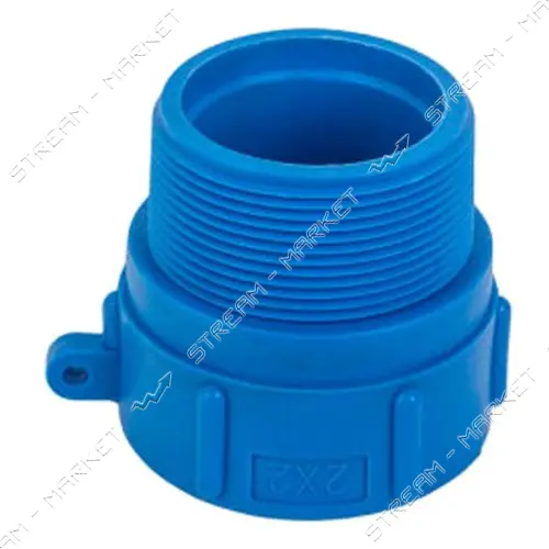 Переходник для крана еврокуба Bradas IBC РВ S60x6/РЗ 2"                                             