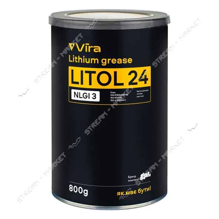 Смазка Vira Литол-24 800г банка                                                                     