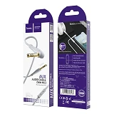 Кабель HOCO AUX UPA15 AUX audio with mic grey