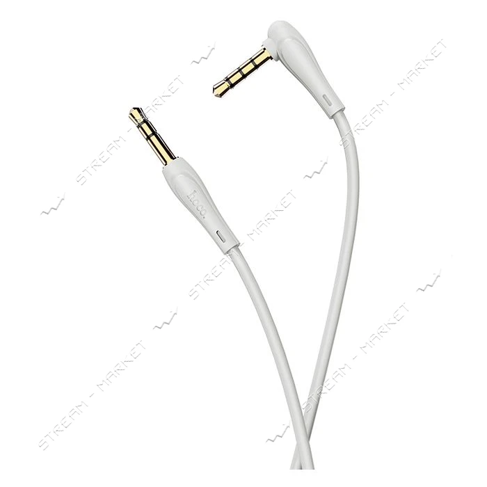 Кабель HOCO AUX UPA15 AUX audio with mic grey