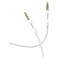 Кабель HOCO AUX UPA19 AUX audio cable 1M silver                                                     