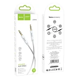 Кабель HOCO AUX UPA19 AUX audio cable 2M silver                                                     