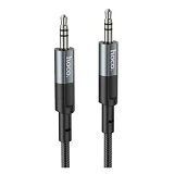 Кабель HOCO AUX UPA23 AUX audio cable metal gray
