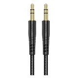 Кабель HOCO AUX UPA24 Smooth AUX audio cable black                                                  