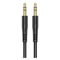 Кабель HOCO AUX UPA24 Smooth AUX audio cable black                                                  