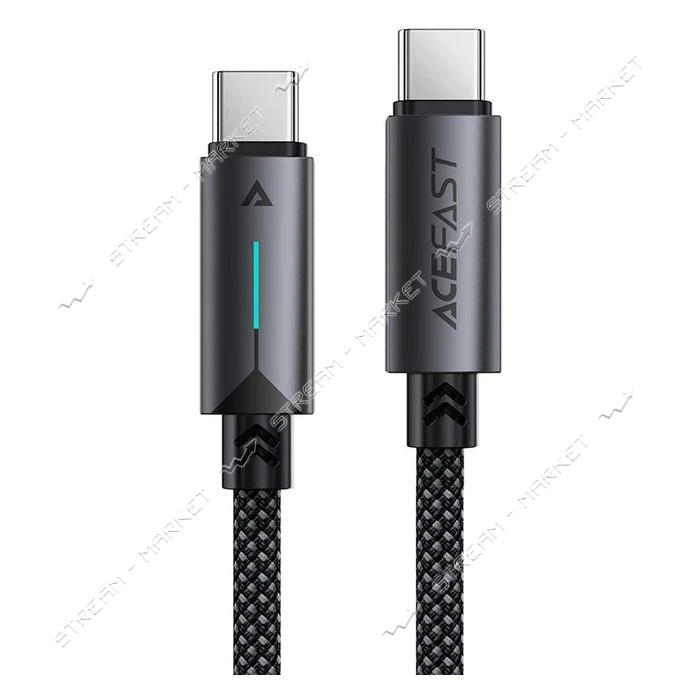 Кабель ACEFAST C19-03 USB-C to USB-C 60W Fast charging data cable черный                            