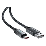 Кабель ACEFAST C19-04 USB-A to USB-C fast charging data cable черный