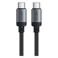 Кабель ACEFAST C20-03 USB-C to USB-C aluminum alloy charging data cable черный                      