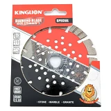 Диск Kinglion по армированному бетону кирпичу 125мм 5D HOT PRESS