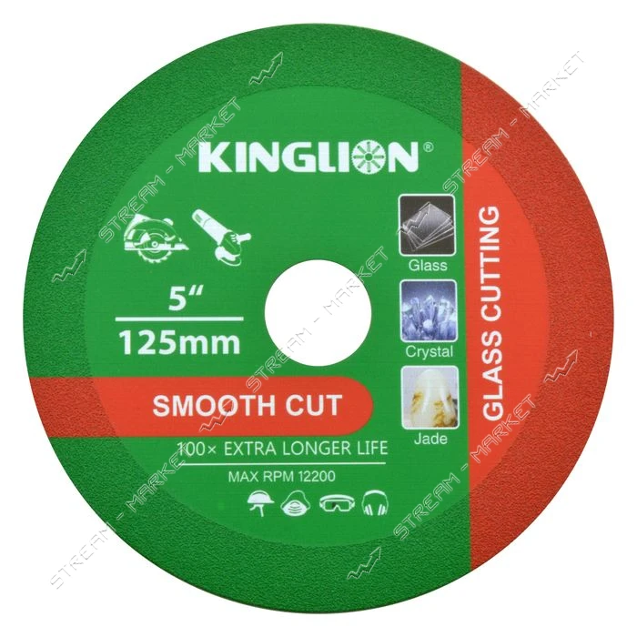 Диск Kinglion по стеклу 125мм                                                                       
