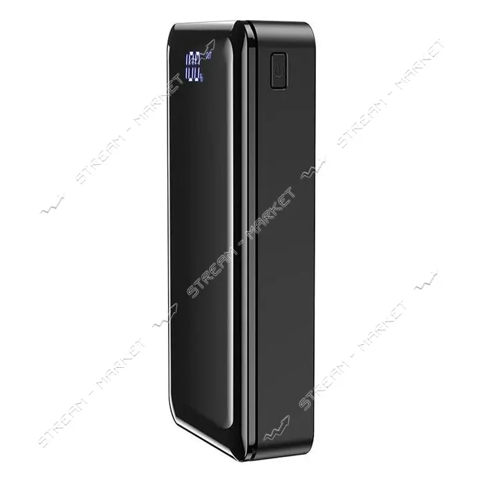 Портативное зарядное устройство Borofone BJ8 Extreme 2USB 1TypeC 30000mAh черное