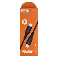 Кабель Jokade JA009 PD Type-C to Type-C 100W/1м черный