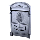Почтовый ящик PO-0022 Дева Мария пластиковый черный                                                 
