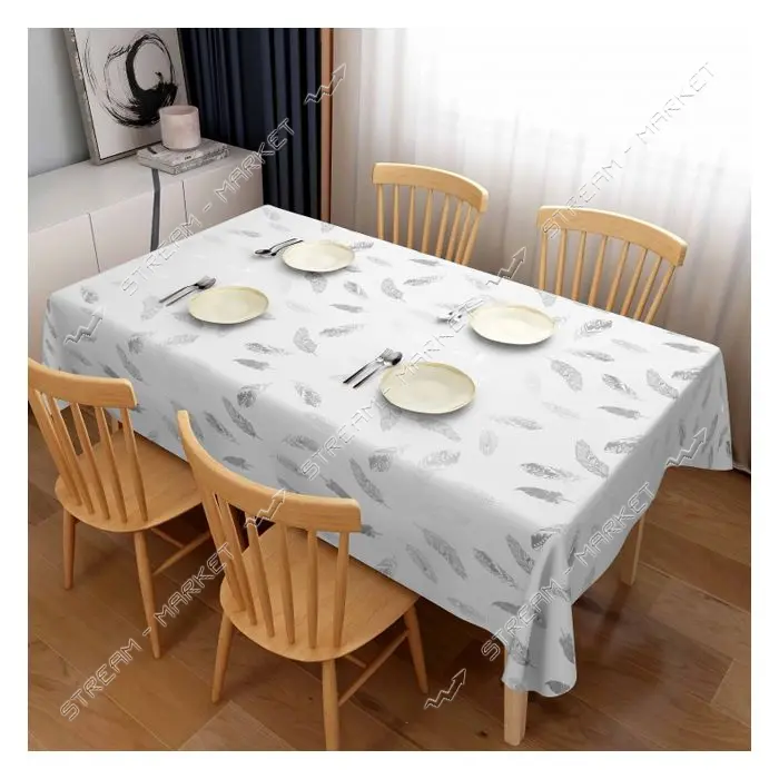Клеенка для стола Dariana STS 5232-1 трехслойная 1.37х20м ПВХ                                       