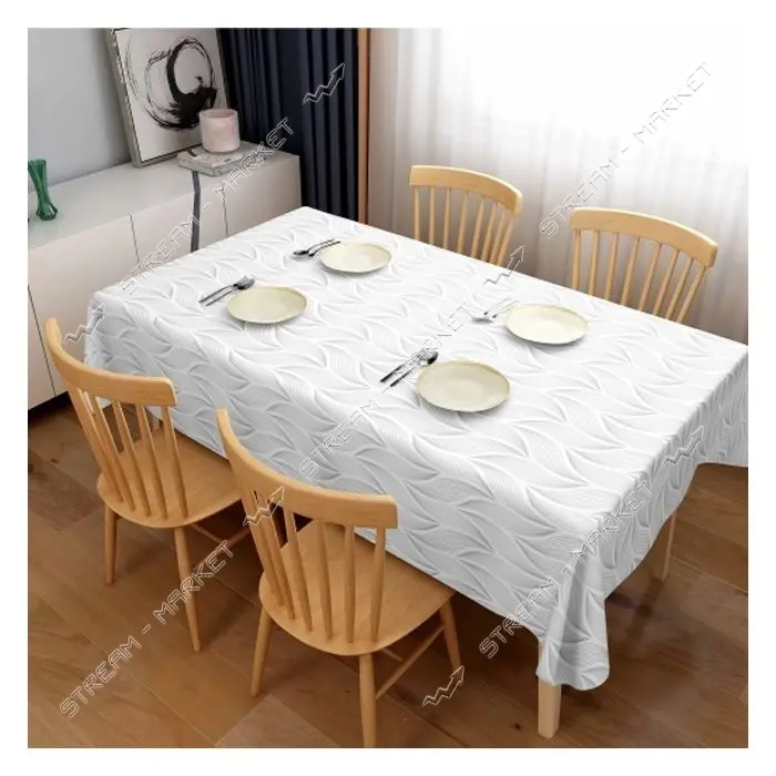 Скатерть для стола Dariana двухслойная 137х150см STS5534-1 20м