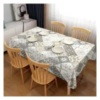 Скатертина для столу Dariana двошарова 137х100см STS5985-1 20м                                      