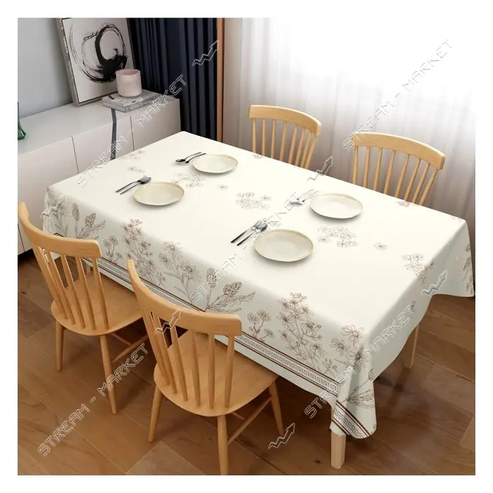 Скатерть для стола Dariana двухслойная 137х100см STS5996-1 20м