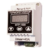 Терморегулятор цифровой термопарный Digi Cop МТР-1500 на DIN-рейку до 1350С 40А 8.8кВат             