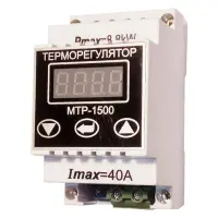 Терморегулятор цифровой термопарный Digi Cop МТР-1500 на DIN-рейку до 1350С 40А 8.8кВат             