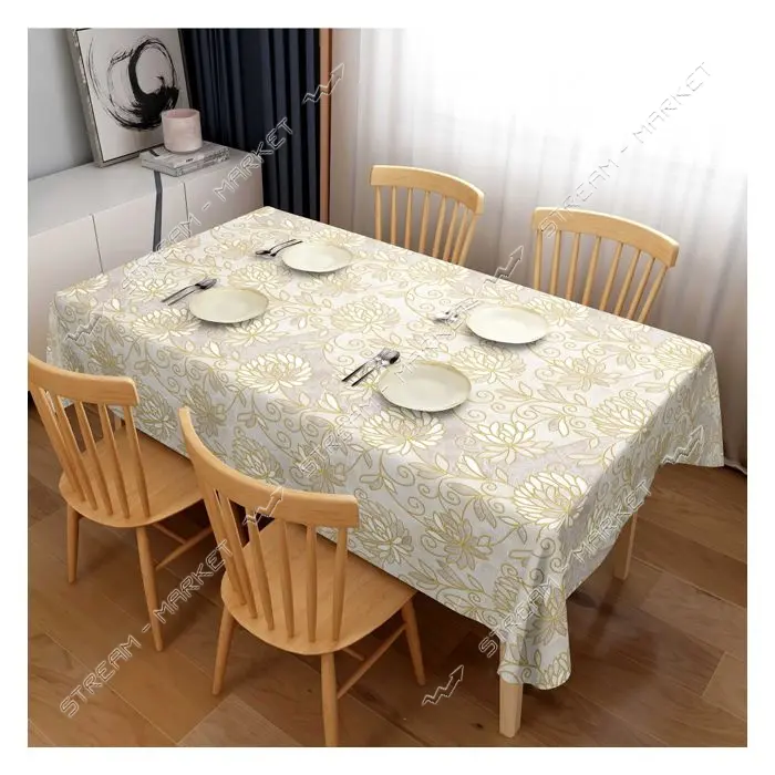 Скатерть для стола Dariana трехслойная 137х150см STS5847-1 20м                                      