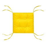 Подушка на стул DOTINEM COLOR  40х40х5см желтый                                                     