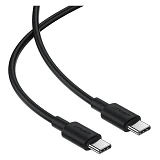 Кабель ACEFAST C25-03 USB-C to USB-C silicone charging data cable черный