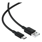 Кабель ACEFAST C25-04 USB-A to USB-C silicone charging data cable черный