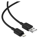 Кабель ACEFAST C26-02 USB-A to L PVC charging data cable черный                                     