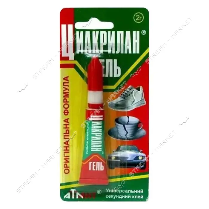 Клей Циакрилан Е 2г универсальный секундный
