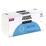 Бумажные полотенца Снежная панда Extra Care Face Hands косметические 2 слоя 120шт                   